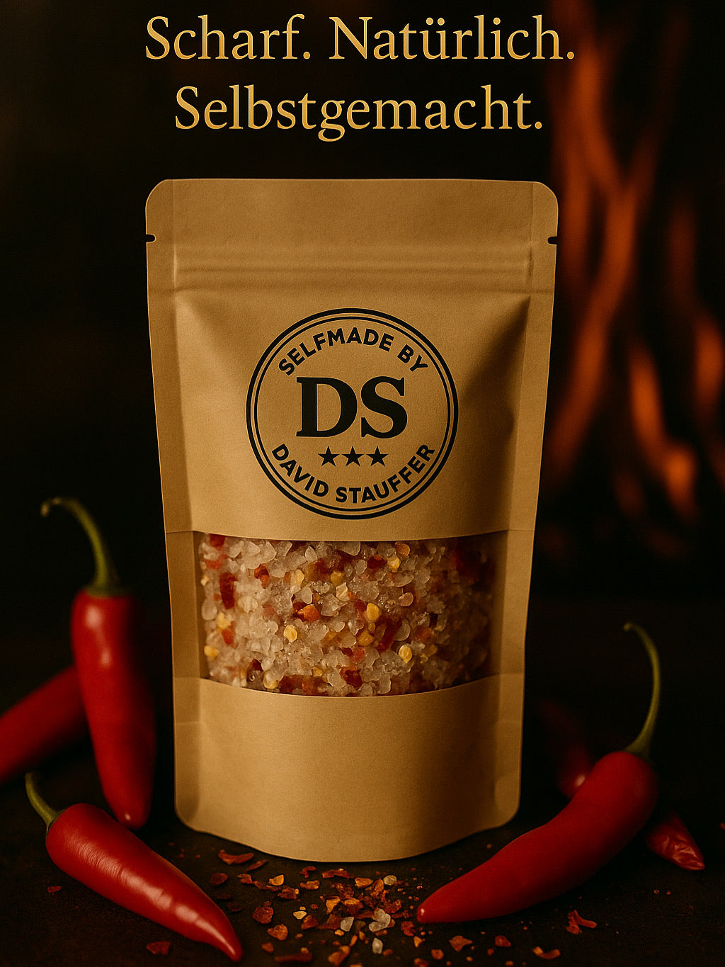 🌶️ Handgemachtes Chilisalz